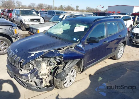 2015 Jeep Cherokee Sport from USA, damaged, VIN 1C4PJLAB7FW761031